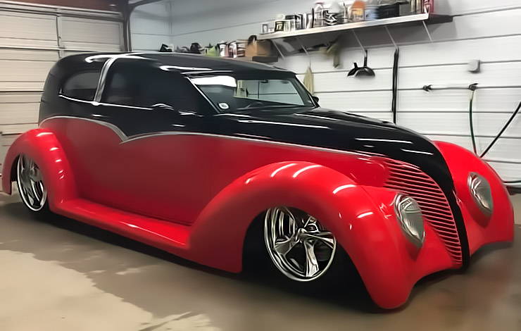 1939 Ford Crown hot rod