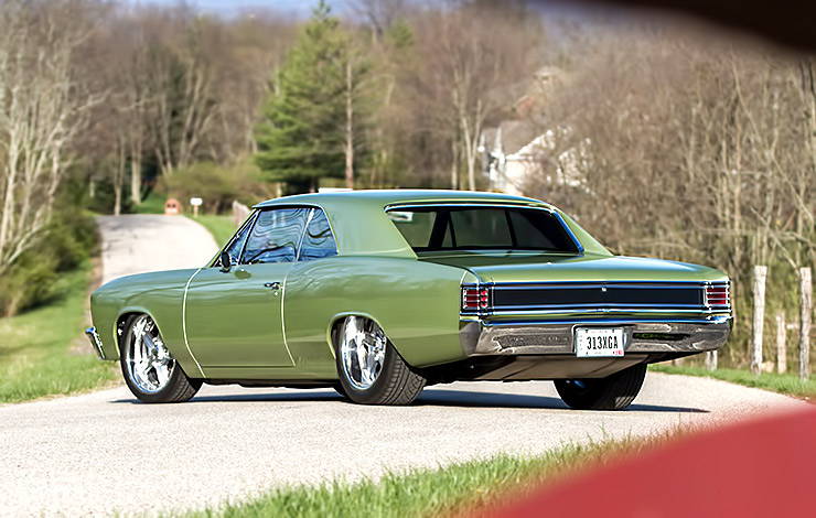 1967 Chevy Chevelle named Relentless rear end