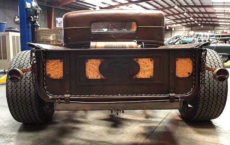 1930 Ford Pickup "Copper Rod" rear end
