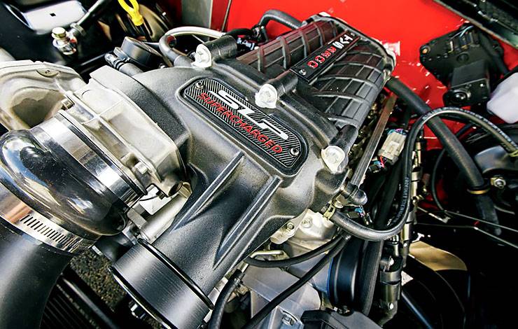 Supercharged GM LS3 V8 engine in 1971 Camaro RS "The Beginning"