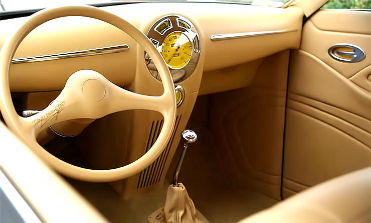 1938 Lincoln Zephyr Lead Zephyr interior