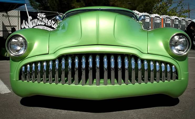 1949 Buick Super Two-Door Coupe grille