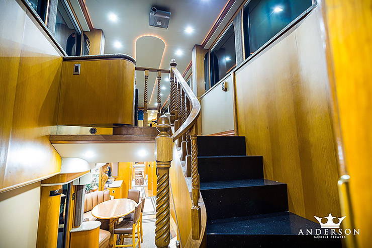 The Heat two-story luxurious motorhome
