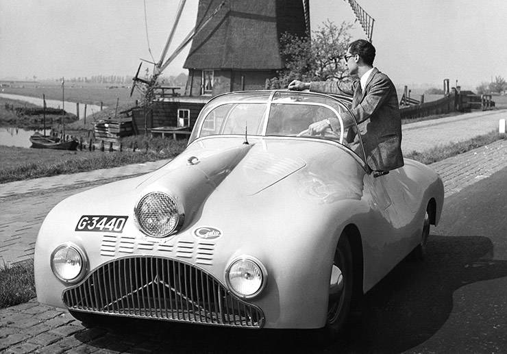 1948 Gatso 4000 - streamliner from the Netherland