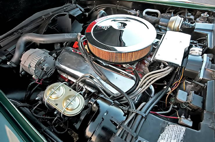 1971 C3 Corvette Stingray Factory Installed LS5 engine