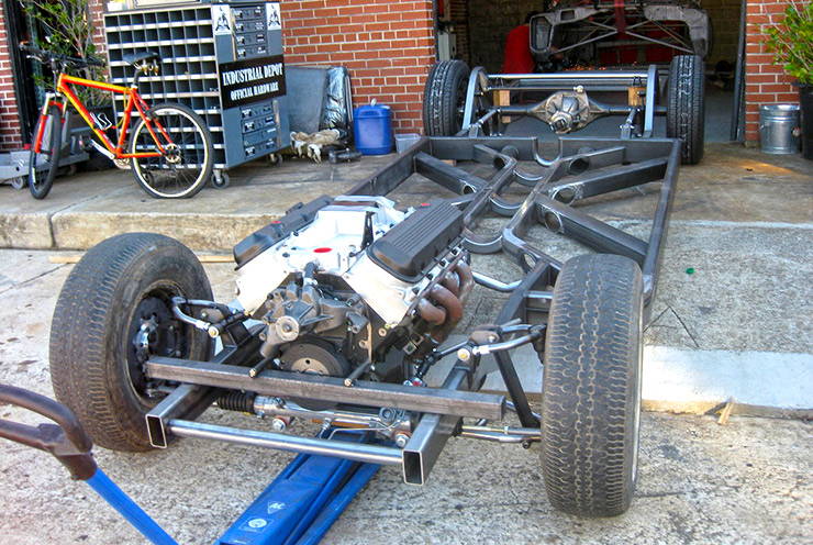 Cadillac Thundertaker Art Morrison chassis