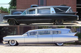 1960 Cadillac Fleetwood The Thundertaker hot rod before and after