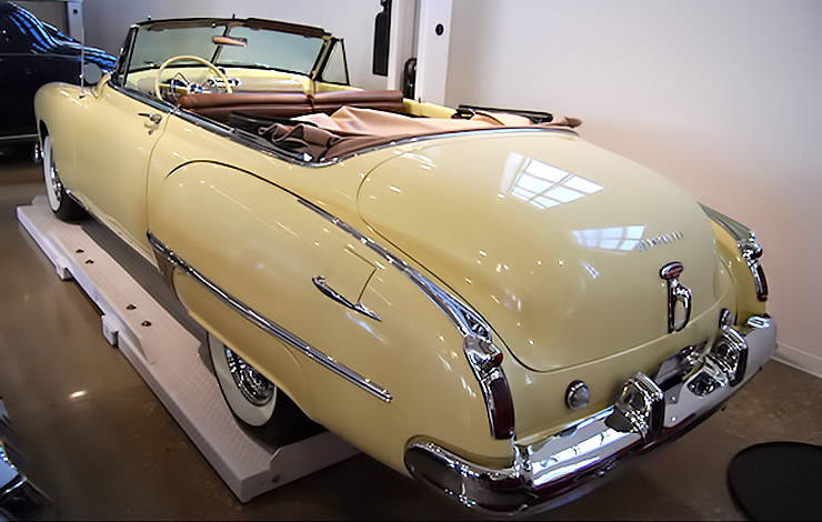 1949 Oldsmobile Futuramic 98 Convertible at the Automobile Gallery Museum