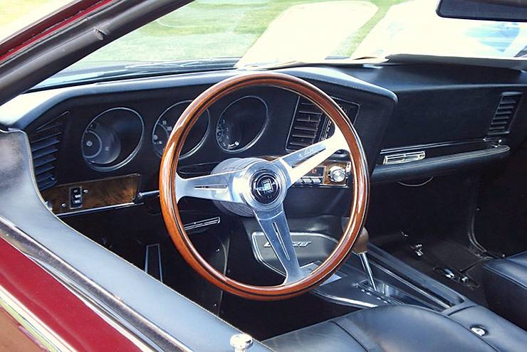 1969 Farago Pontiac CF 428 interior