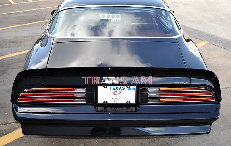 1976 Pontiac Trans Am rear end