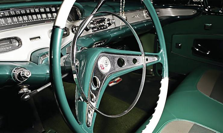 1958 Chevrolet Impala convertible steering wheel