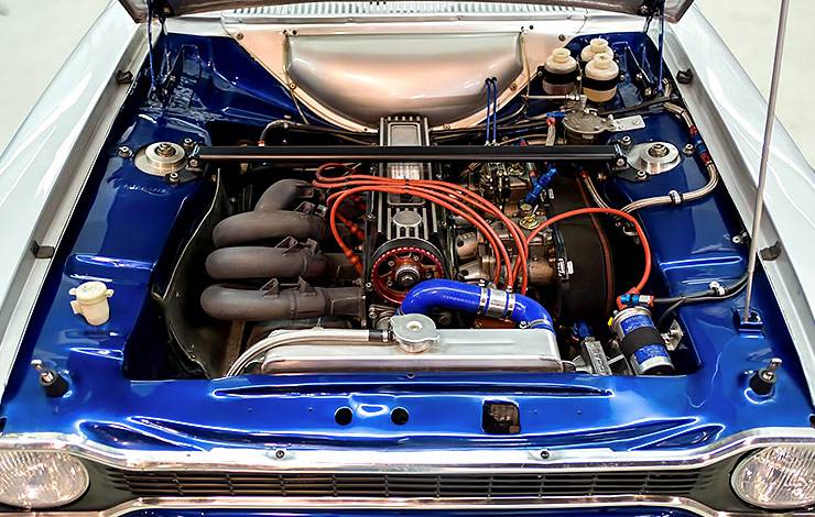 2-liter engine in 1974 Ford Escort RS2000-R