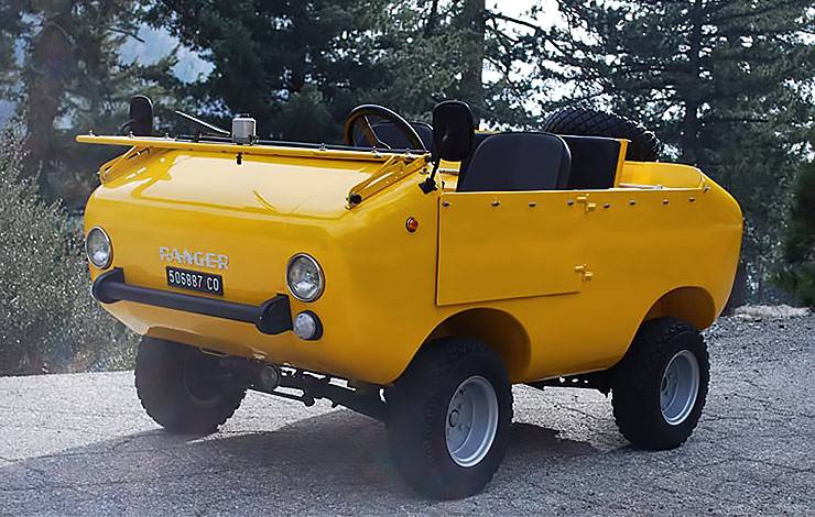 Ferves Ranger micro off-road vehicle based on Fiat 500