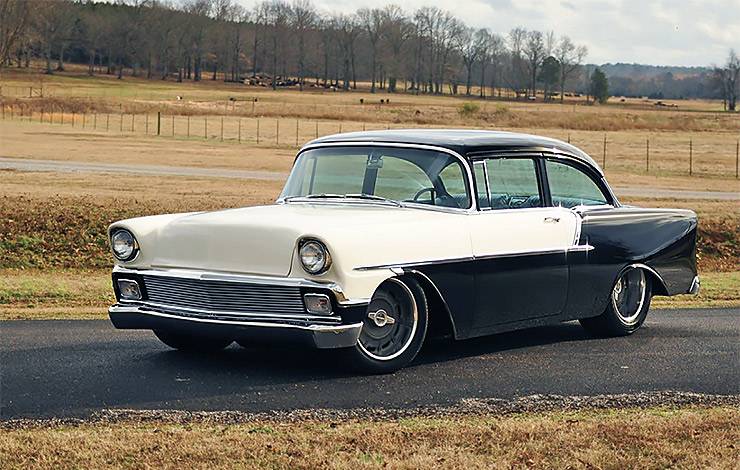 1956 Chevrolet 150 front left