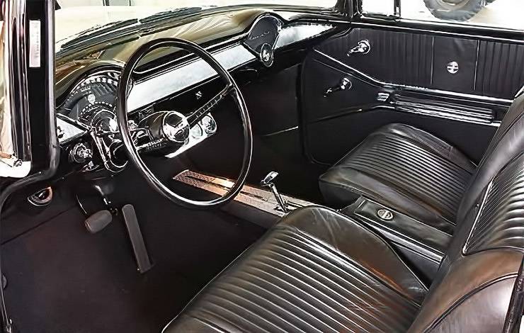 1956 Chevy 150 interior