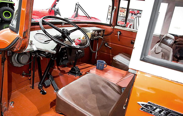 1960 Jeep FC150 interior