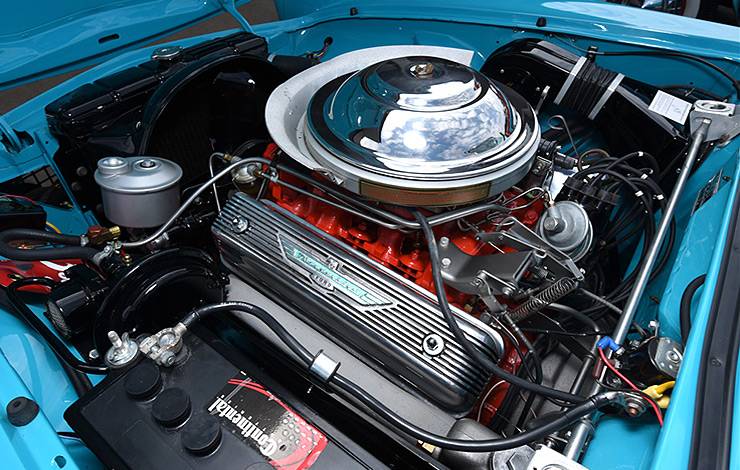 1955 Ford Thunderbird engine
