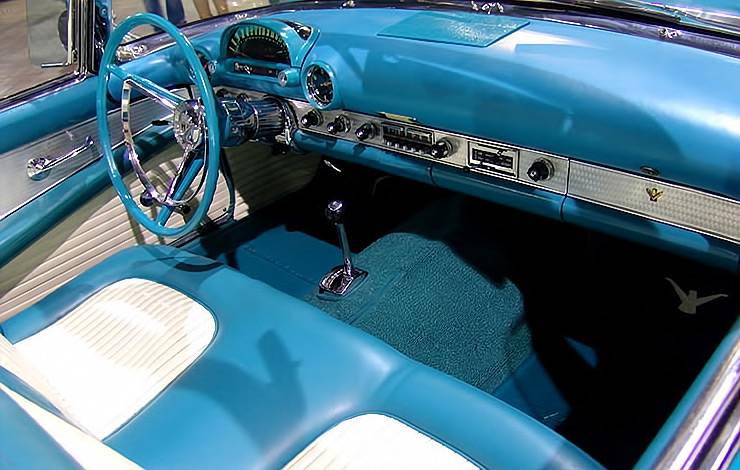 1955 Ford Thunderbird interior