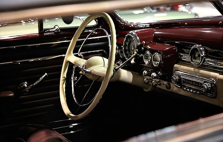 1949 Mercury Coupe custom interior