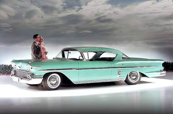 1958 Chevrolet Owners Manual – Reproduction With Envelope For Bel Air Impala Del Ray