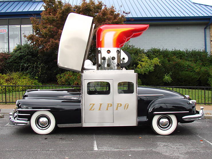 1947 Chrysler New Yorker turned into a Zippo