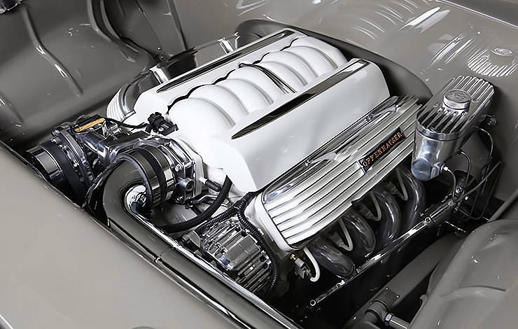 1955 Chevy Bel Air by Kindig It Design LS3 engine