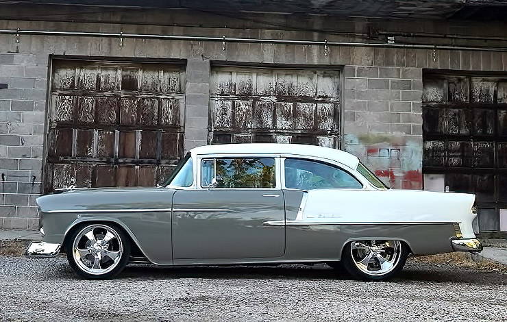 1955 Chevy Bel Air by Kindig It Design left side