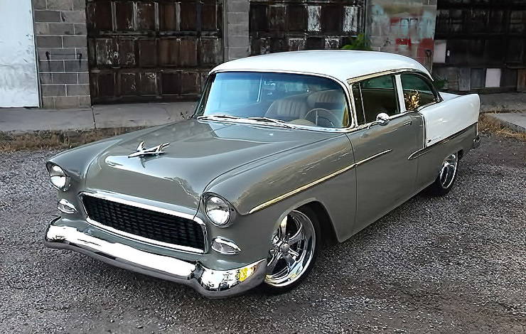 1955 Chevy Bel Air by Kindig It Design top left