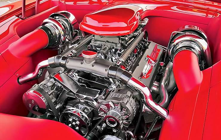 1955 Ford Thunderbird custom 1150hp motor