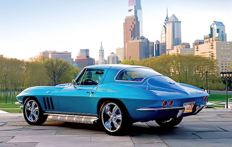 1965 Chevrolet Corvette 'Blue Angel' left side