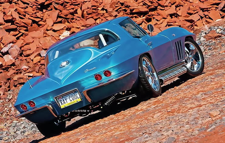 1965 Chevrolet Corvette 'Blue Angel' rear end