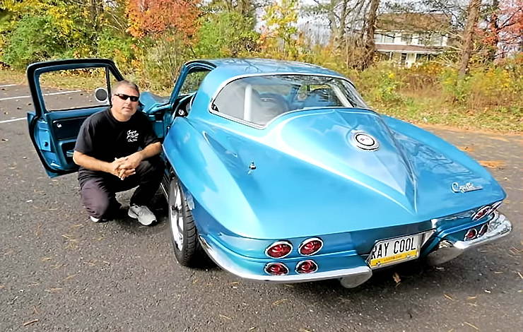 1965 Corvette 'Blue Angel' rear end