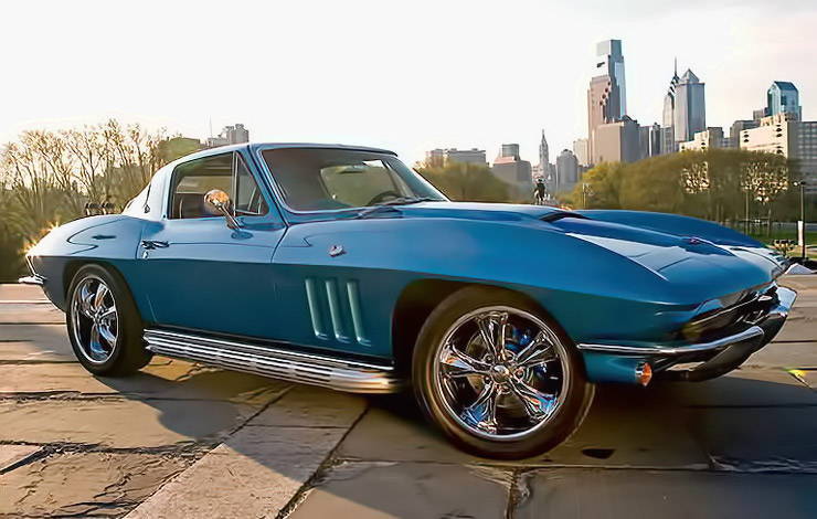The Resurrected 1965 Corvette 'Blue Angel'