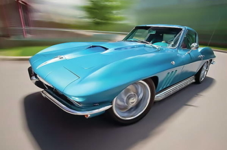 The Resurrected 'Blue Angel' 1965 Corvette