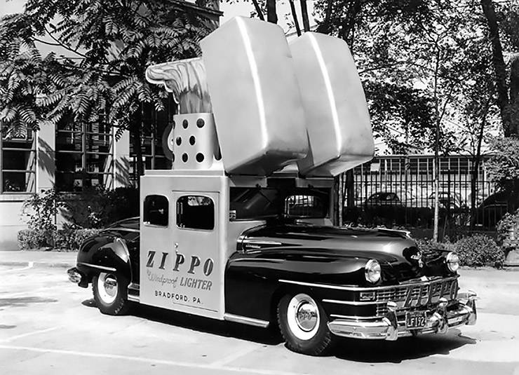 The original Zippo car