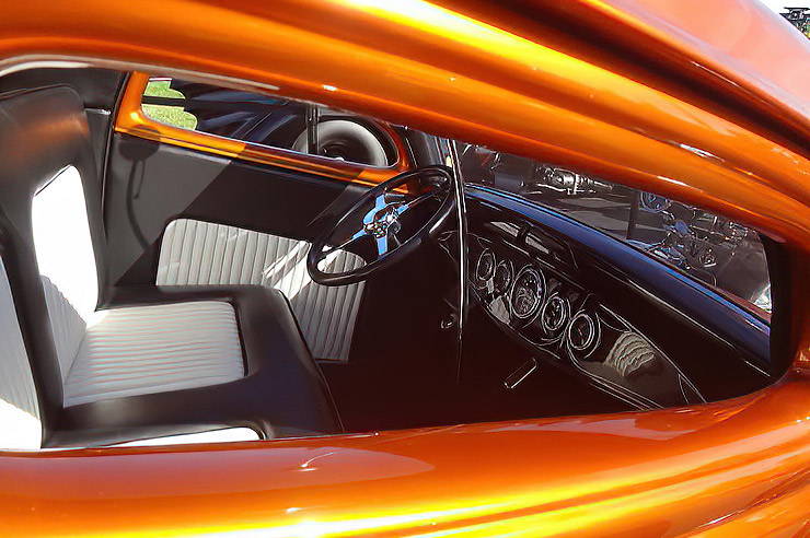 1934 Ford Roadster 'The Defibrillator' interior