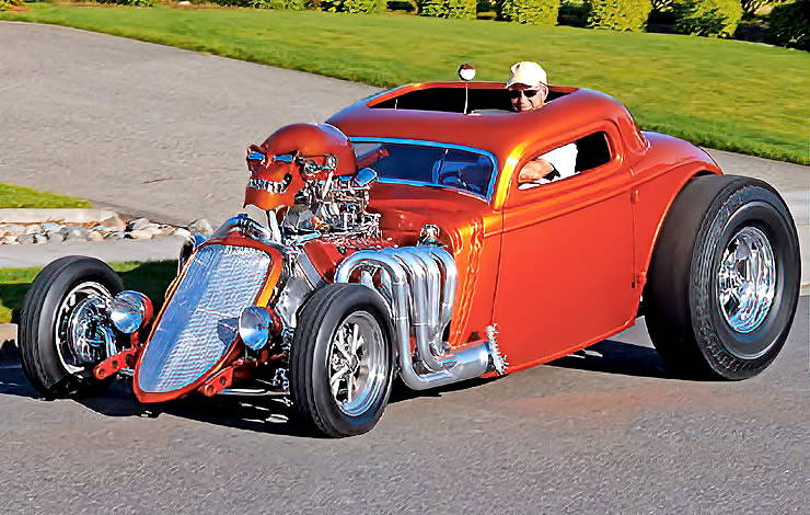 1934 Ford Roadster 'The Defibrillator' left front side