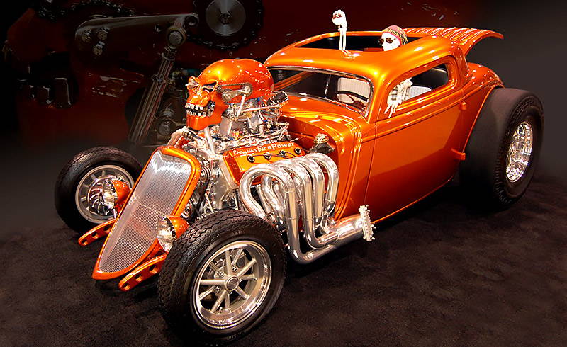 Nightmarish Ford Roadster 'The Defibrillator'