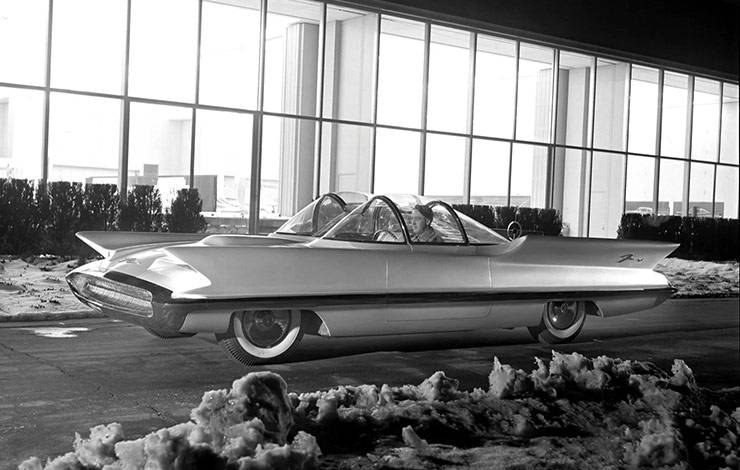 1955 Lincoln Futura concept car