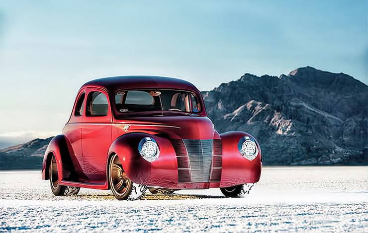 50th Ridler Winner 1940 Ford Coupe named Checkered Past