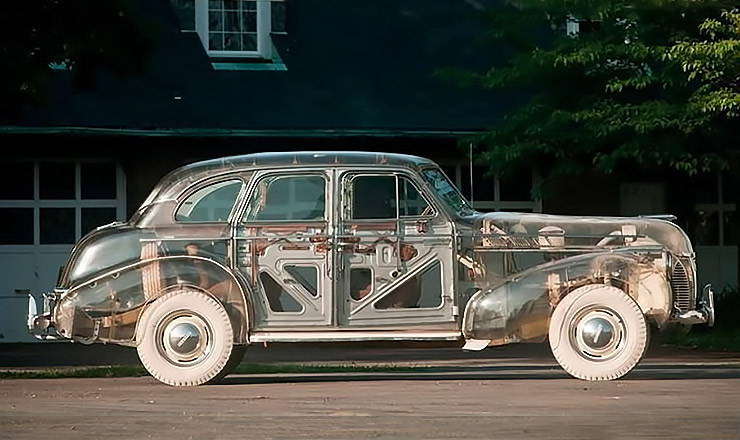 1939 Pontiac Plexiglas Ghost Car