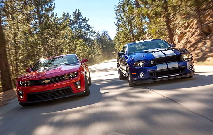 Chevrolet vs Mustang Shelby