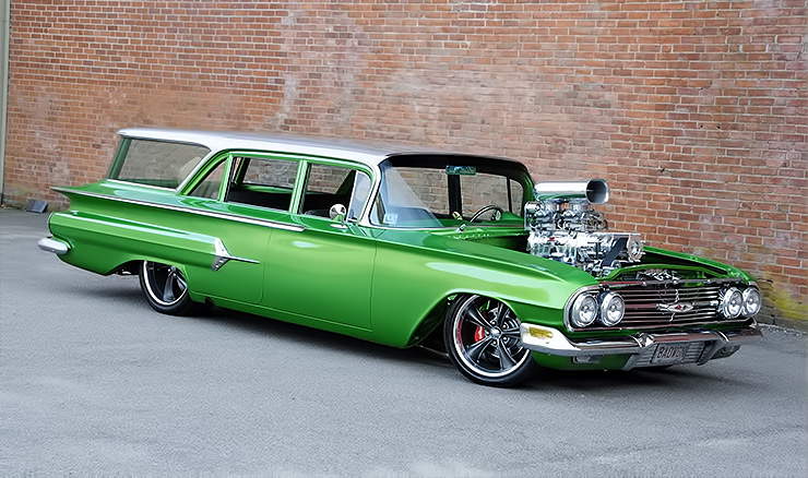 Mike Rowell's 1960 Chevrolet Parkwood wagon