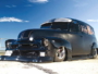 1949 Chevy panel van The Gravel Grazer