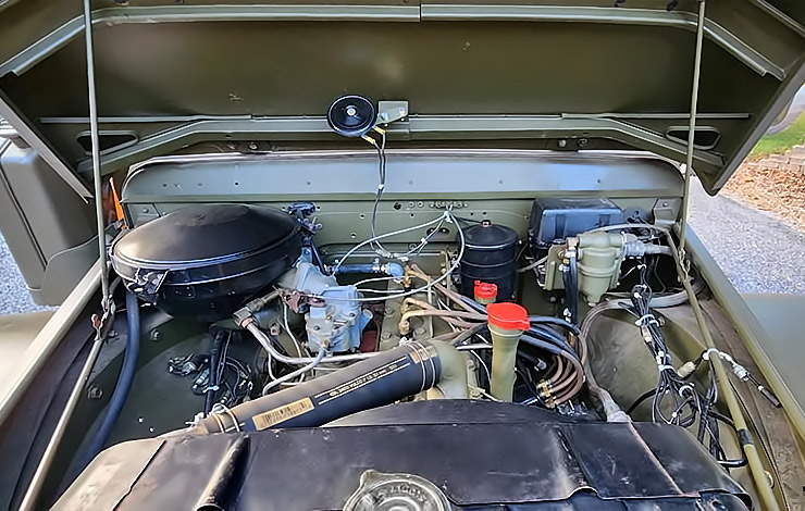1952 Dodge M37 230ci inline-six engine