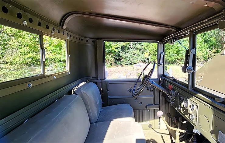 1952 Dodge M37 interior