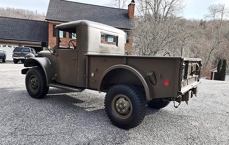 1952 Dodge M37 rear three quarter