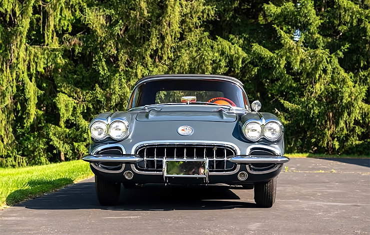 1958 Chevrolet Corvette front end