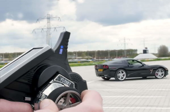 Full scale remote controlled C6 Corvette