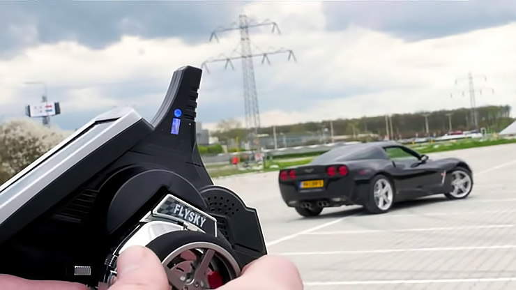 Remote-Controlled C6 Corvette